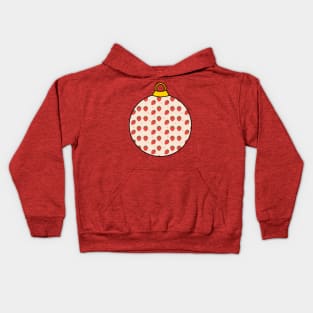 Christmas ornament Strawberry Kids Hoodie